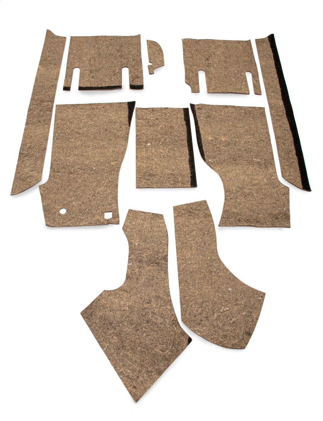 Dämmmattensatz
Sound deadening kit
Set de tapis isolants
Aislan