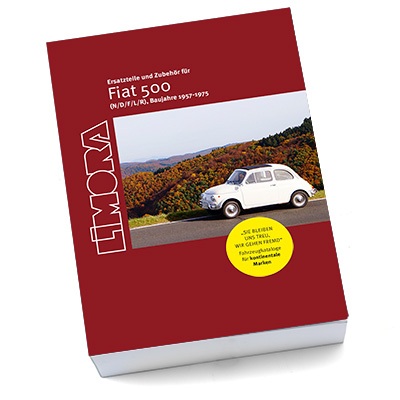 Catálogo de piezas de recambio Limora Fiat 500