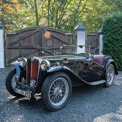 MG T-Type: TA, TB, TC, TD und TF (1936-1955)