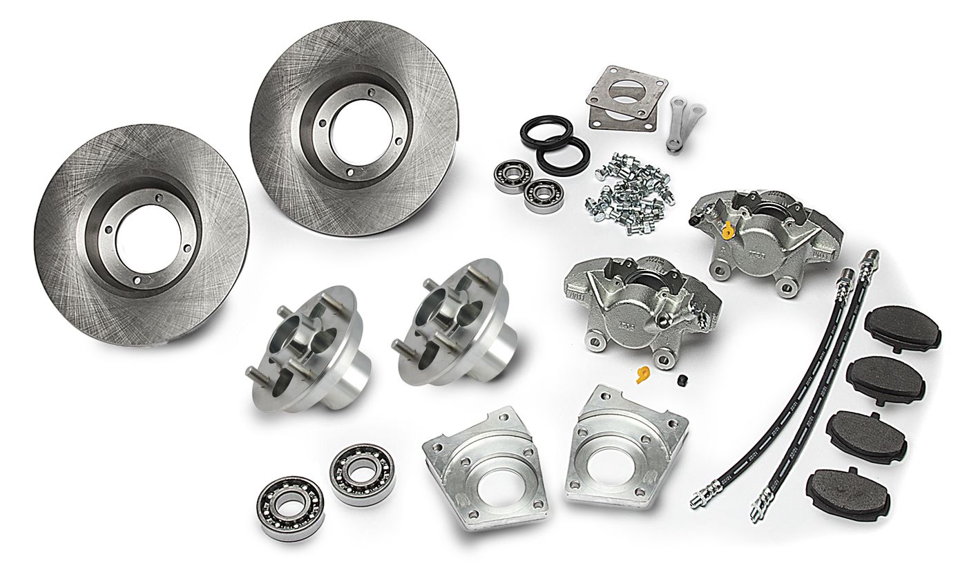 Umbausatz Scheibenbremse
Disc brake conversion kit
Kit de transf