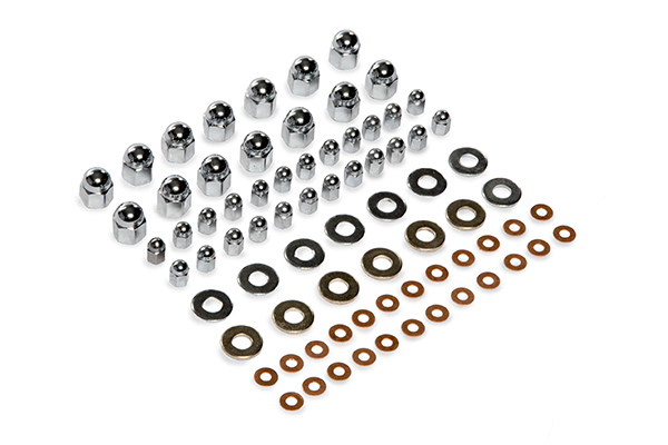 Dome nut and washer kit