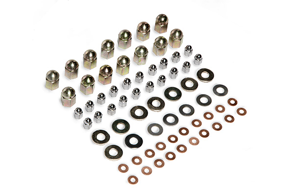 Dome nut and washer kit