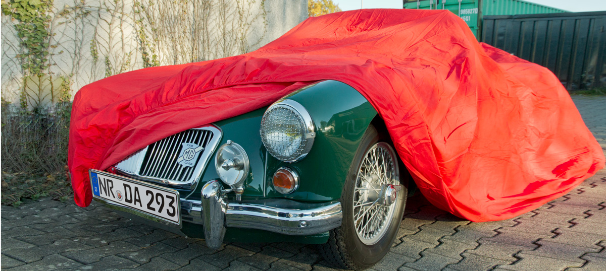 Storing a classic car