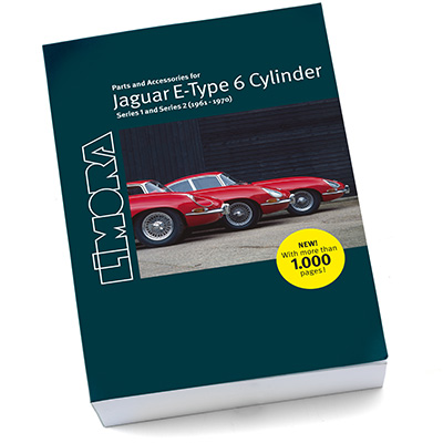 Limora Catalogue de pièces détachées Jaguar E-Type Series 1 and 2