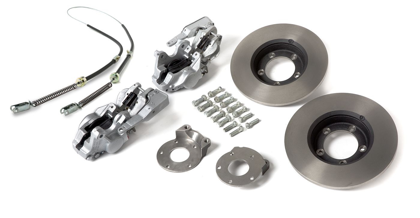 Umbausatz Scheibenbremse
Disc brake conversion kit
Kit de transf